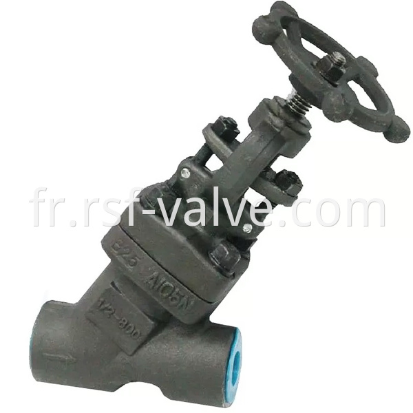 Api602 Y Type Globe Valve